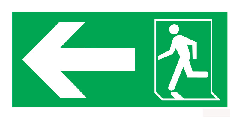 Exit Arrow Left